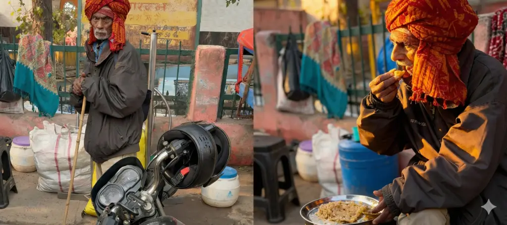 No One Should See Others Eat